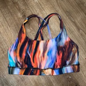 Lululemon energy bra woman's size 6 multi color